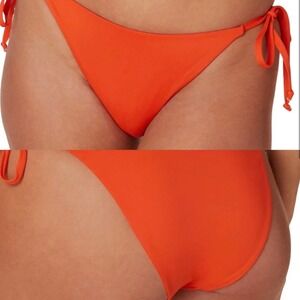 ANDIE Swimwear - String Bikini Bottom - Siren Red - L Large - NWT $52